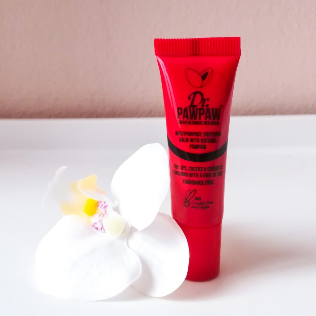 recensione tinted ultimate red balm multipurpose Dr Paw Paw