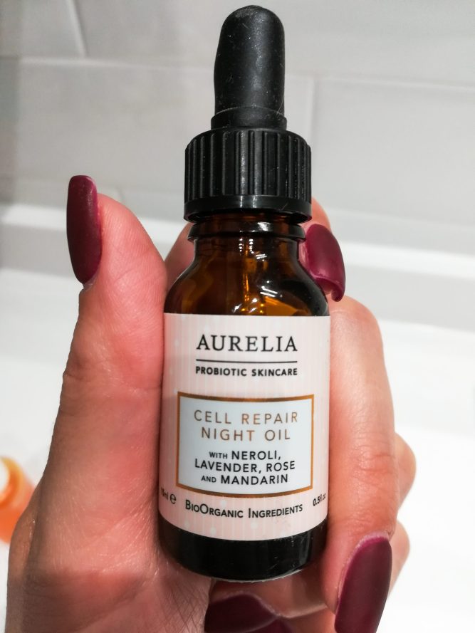 RECENSIONE CELL REPAIR NIGHT OIL AURELIA PROBIOTIC SKINCARE