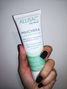 RECNSIONE MASCHERA VISO DERMOPURIFICANTE ALUSAC