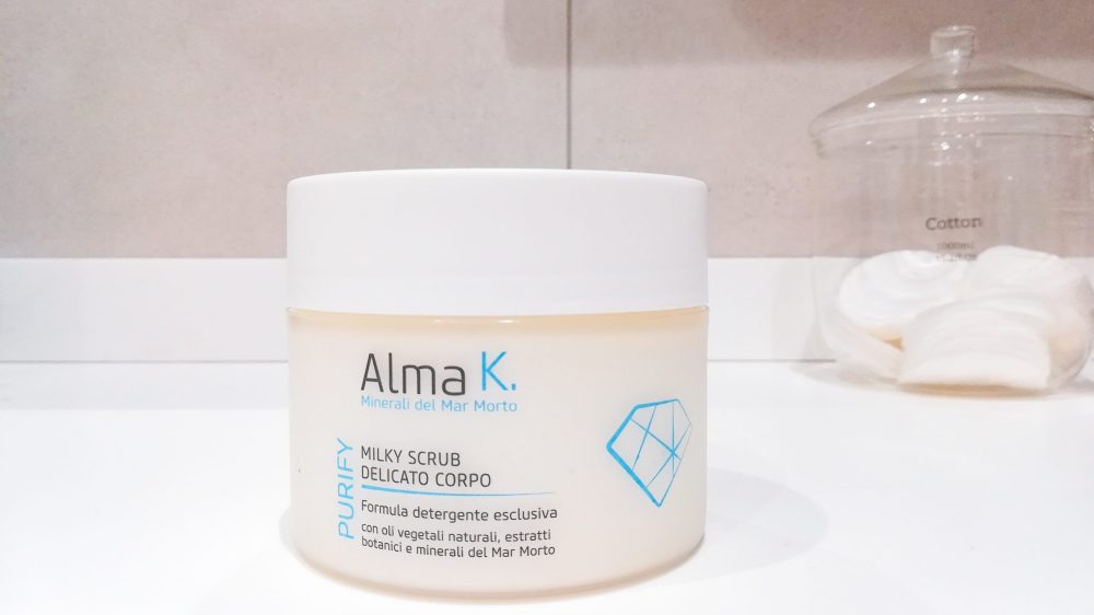 RECENSIONE MILKY SCRUB DELICATO CORPO ALMA K