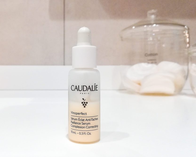 RECENSIONE VINOPERFECT COMPLECTION CORRECTING RADIANCE SERUM CAUDALIE