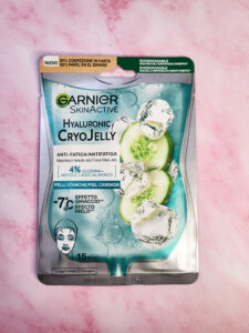 RECENSIONE MASCHERA VISO HYALURONIC CRYO JELLY GARNIER