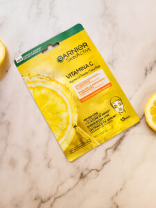 RECENSIONE MASCHERA VISO VITAMINA C GARNIER