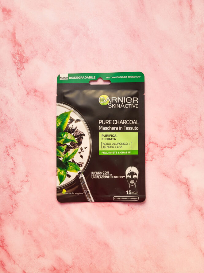 RECENSIONE MASCHERA VISO PURE CHARCOAL GARNIER