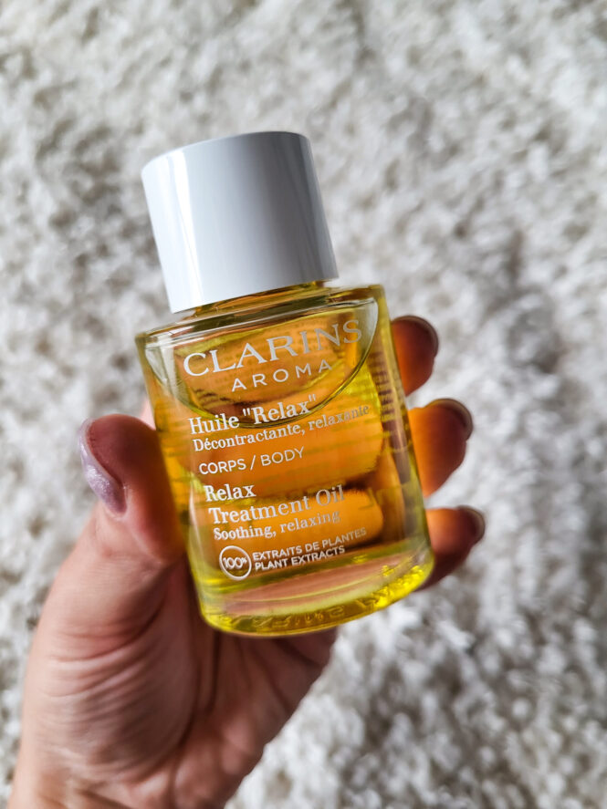 RECENSIONE OLIO CORPO HUILE RELAX CLARINS