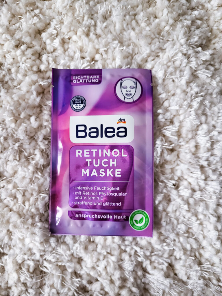 RECENSIONE MASCHERA VISO CON RETINOLO BALEA