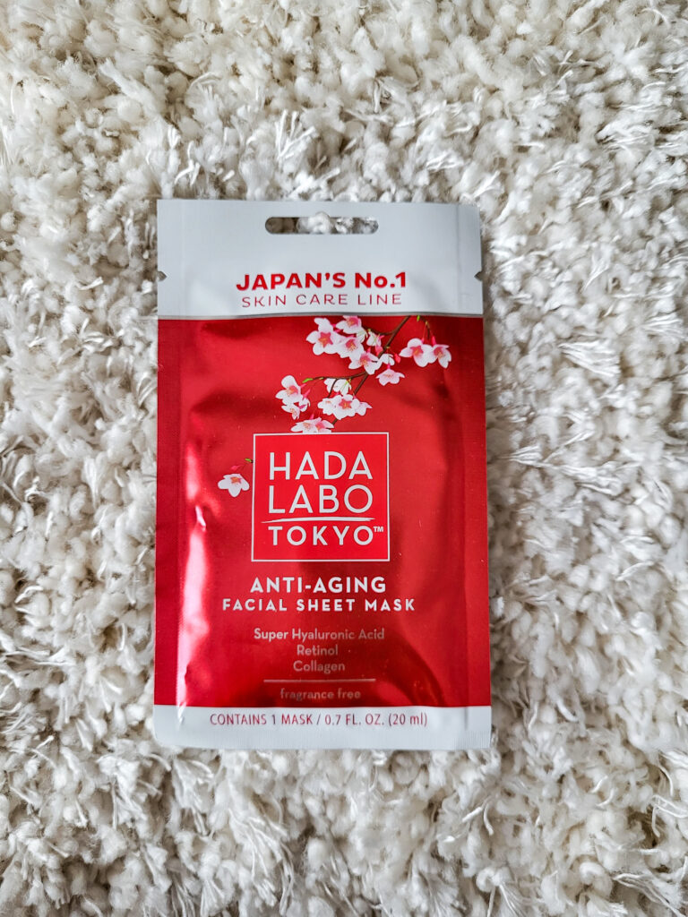 RECENSIONE MASCHERA VISO ANTI AGING HADA LABO TOKYO