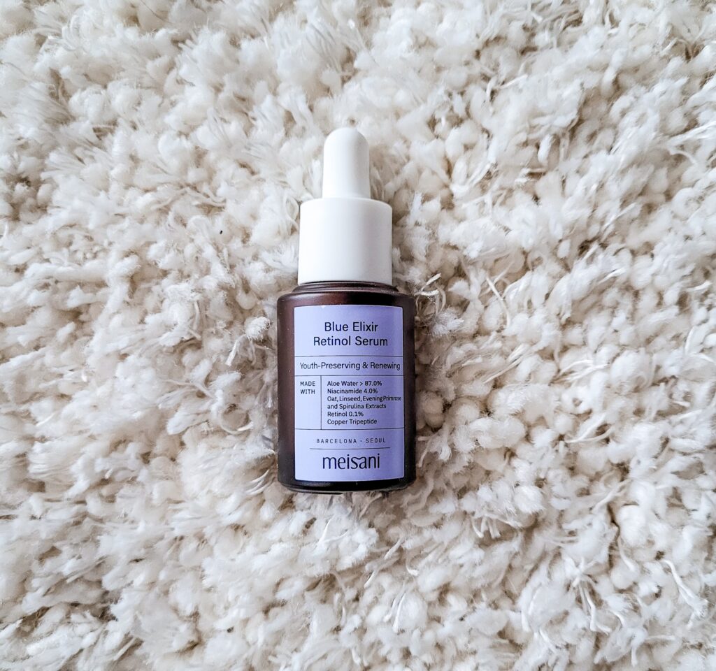 RECENSIONE BLUE ELIXIR RETINOL SERUM MEISANI 