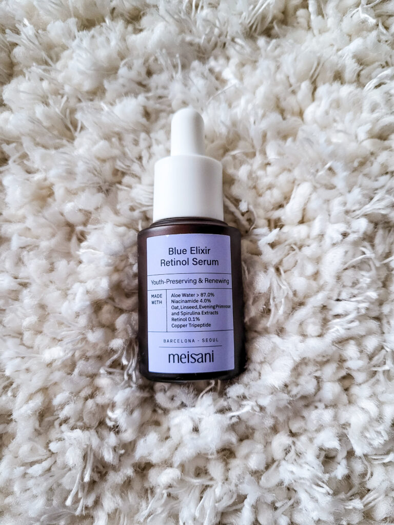 RECENSIONE BLUE ELIXIR RETINOL SERUM MEISANI 