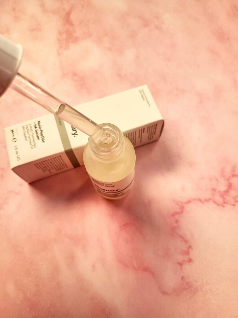 Recensione siero viso multi peptide +HA di The Ordinary 