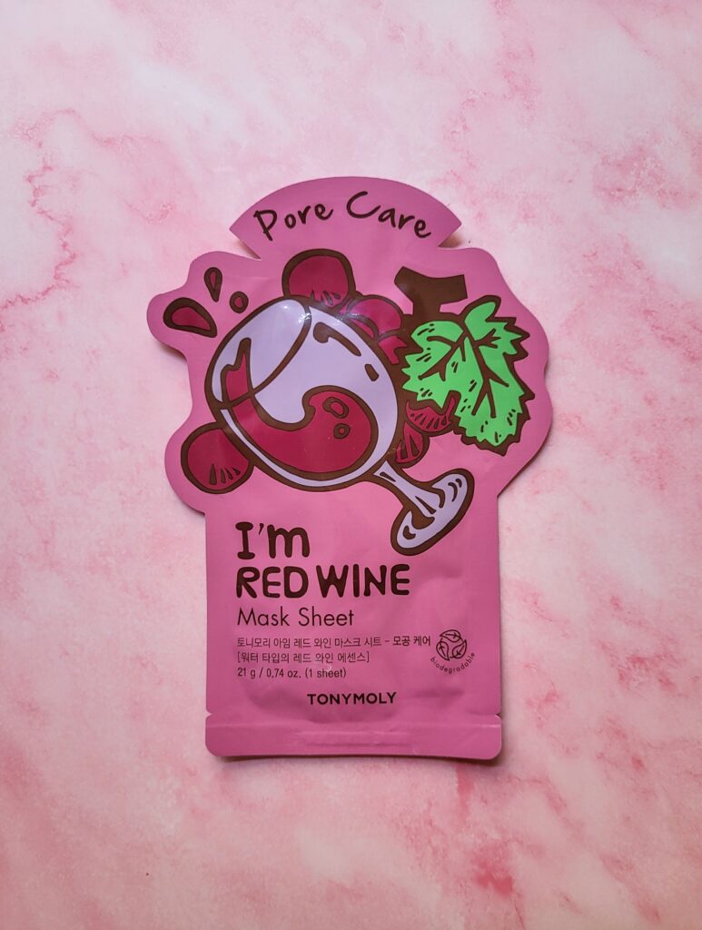 RECENSIONE MASCHERA VISO IN TESSUTO I AM WINE TONYMOLY 