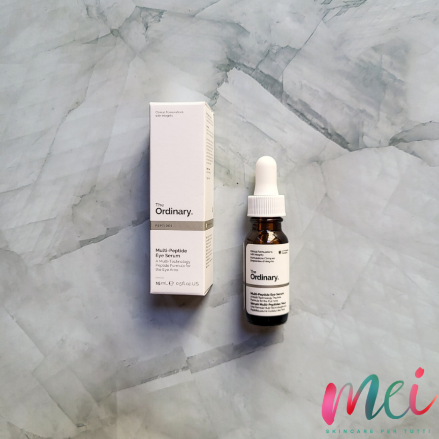 RECENSIONE SIERO OCCHI MULTI-PEPTIDI PER IL CONTORNO OCCHI THE ORDINARY